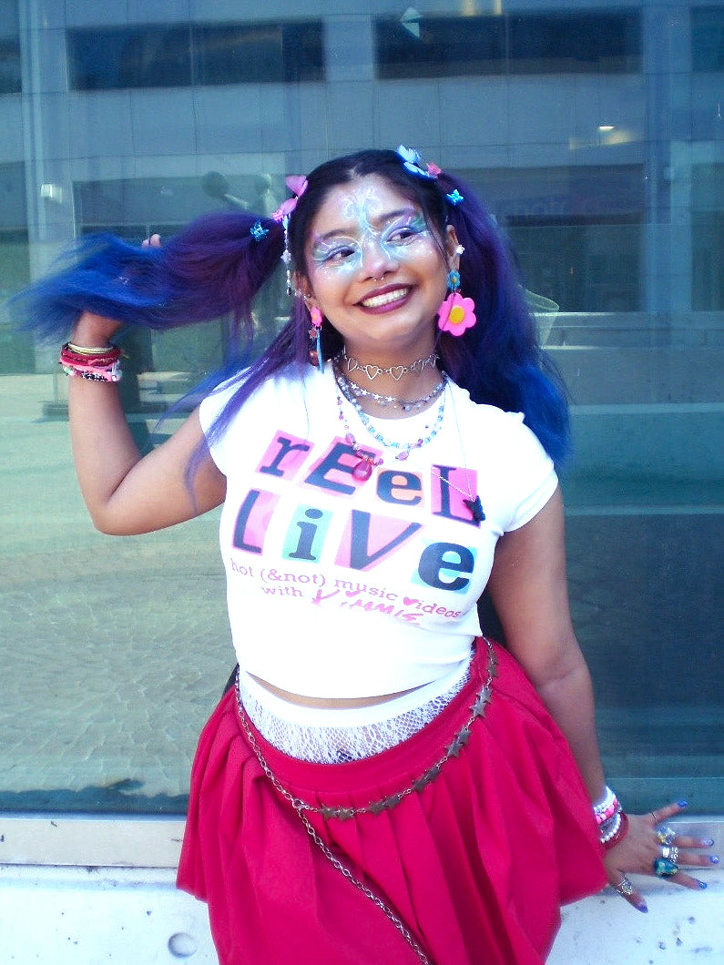rEeL LiVe with Kimmie ☆ baby tee