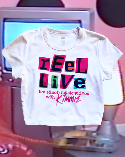 rEeL LiVe with Kimmie ☆ baby tee