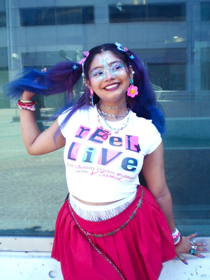 rEeL LiVe with Kimmie ☆ baby tee