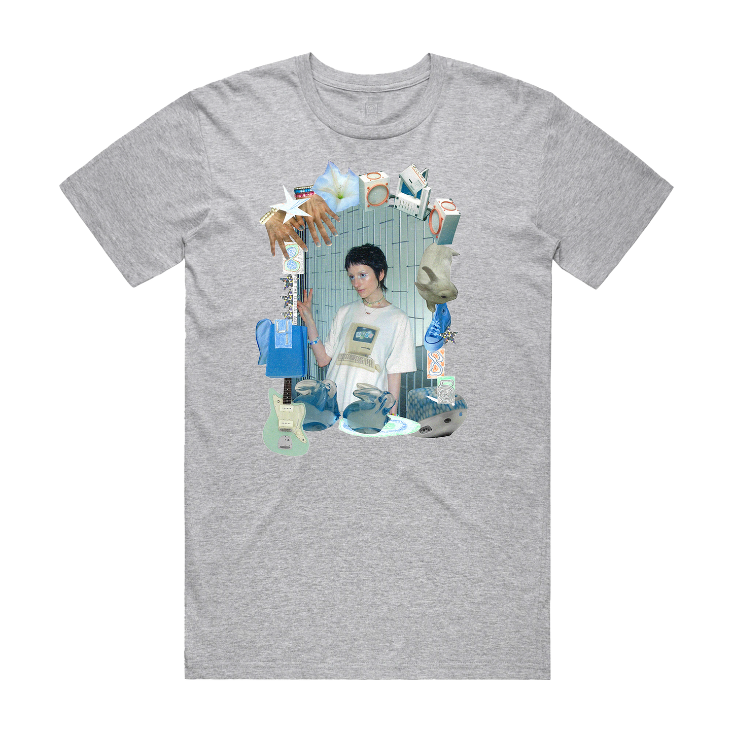 8485 blue girl tee
